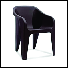 Big plastic chair